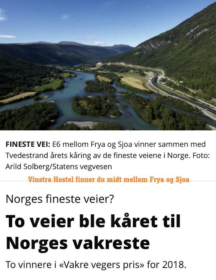 Vinstra Hostel Eksteriør billede